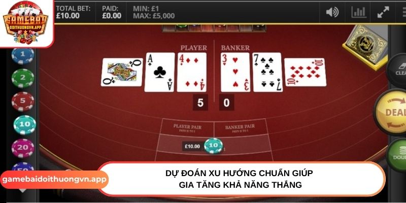Dự đoán xu hướng chuẩn giúp gia tăng khả năng thắng Dự đoán xu hướng chuẩn giúp gia tăng khả năng thắng