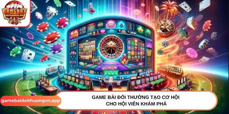 Game Bài Đổi Thưởng tạo cơ hội cho hội viên khám phá