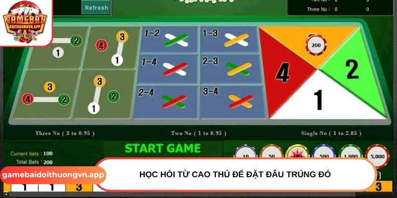 Học hỏi từ cao thủ để đặt đâu trúng đó