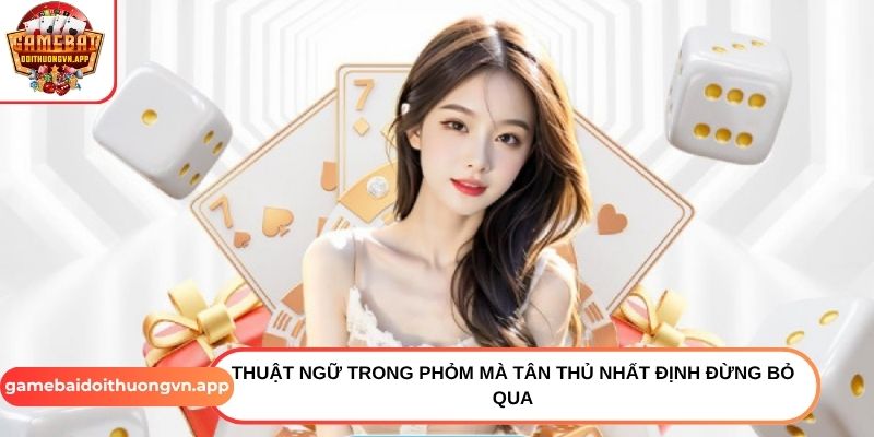 Thuật ngữ trong Phỏm mà tân thủ nhất định đừng bỏ qua Thuật ngữ trong Phỏm mà tân thủ nhất định đừng bỏ qua